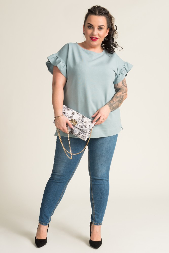 Dove Blue BELLO Blouse