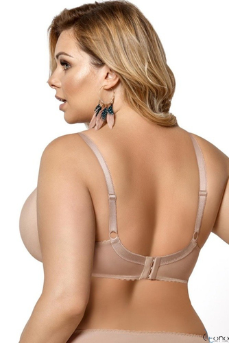K378 BIG beige soft bra VICTORIA