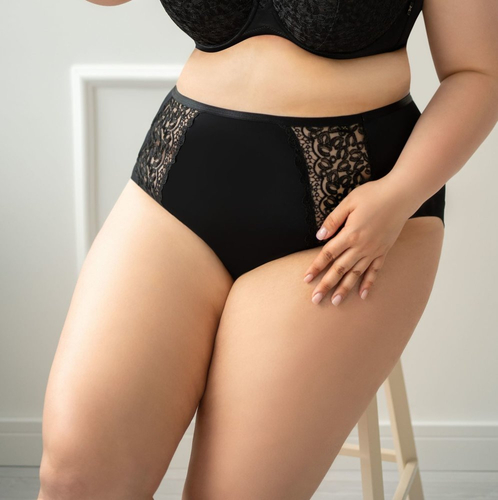 Bottoms Midi negru