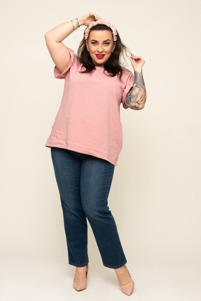 Powder pink BELLO blouse