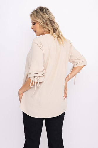 Chemisier beige