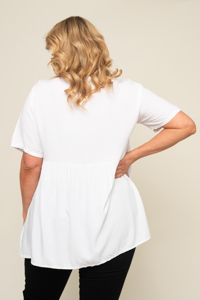 White CARLIN Blouse