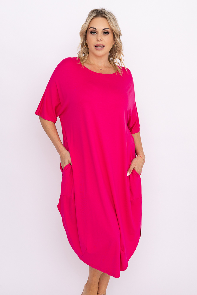 Cornflower SPINER Plus Size Dress
