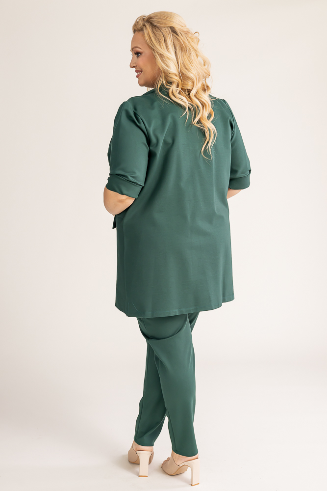 Butelkowozielona Marynarka