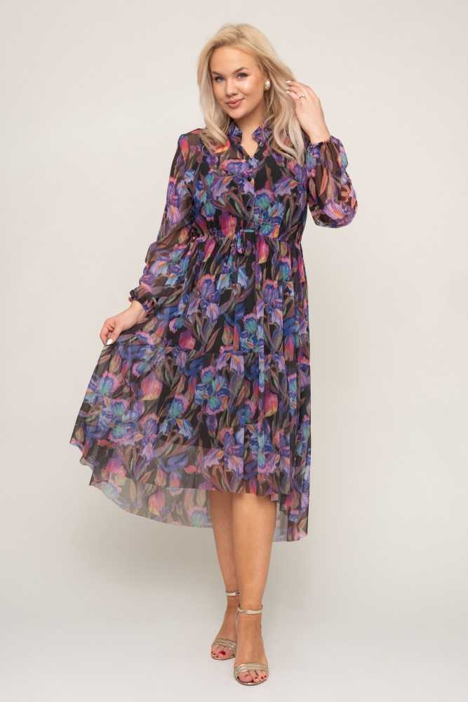 ROSALIA Mesh Dress Pattern 2