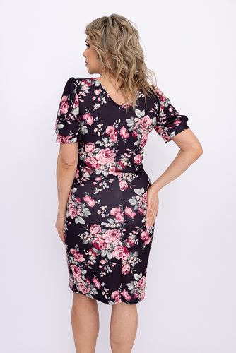 Powder Pink Dress with Crinkle XIOPI