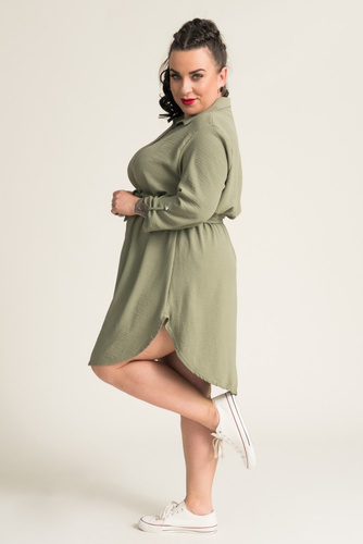 Olive GARMINIA Shirt Dress