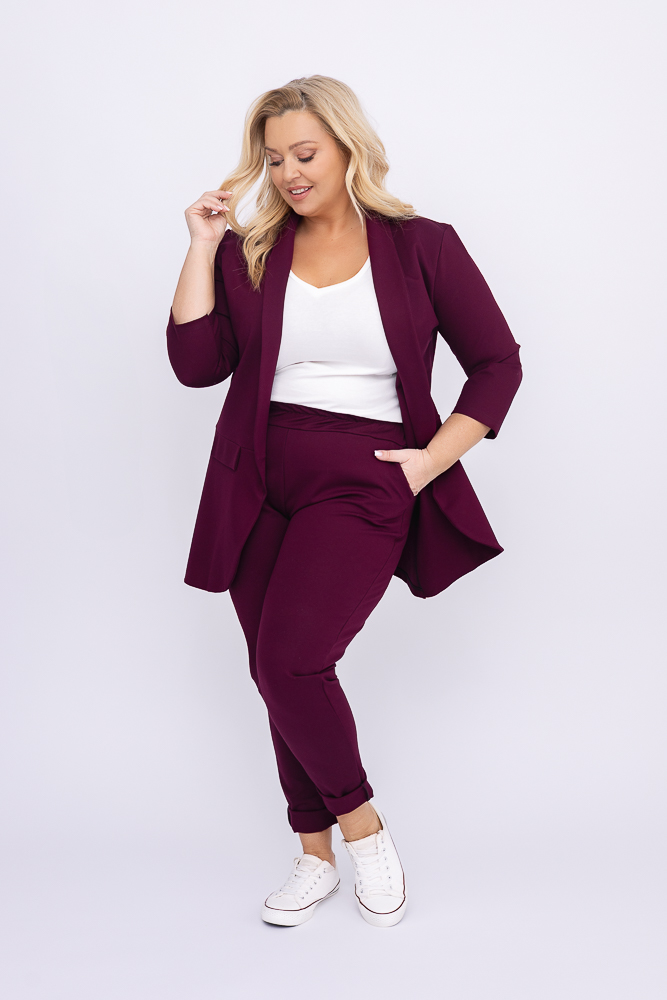 Burgundy Jacket