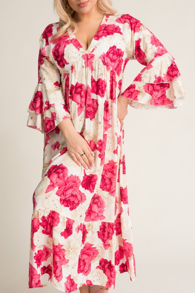 Pink GARMINO maxi dress
