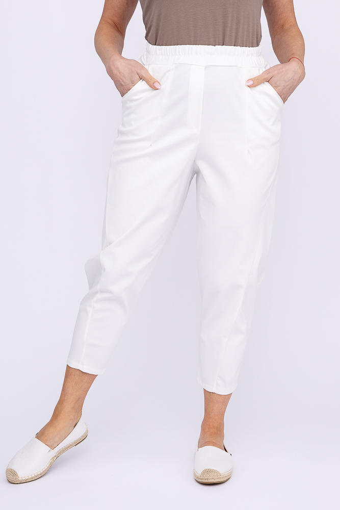  Ecru Spodnie 7/8 BARTISIA