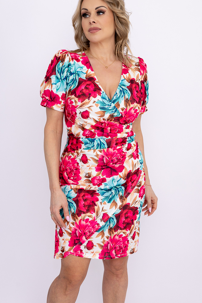 Powder Pink Dress with Crinkle XIOPI
