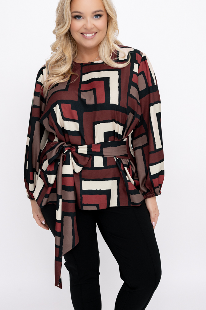 Bluse mit Schleifen Muster 4