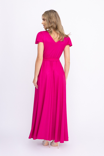 Fuchsia glitterkjole