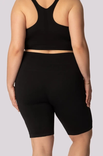 Schwarze Biker Shorts