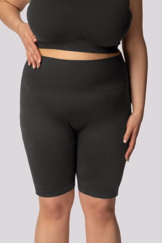 Grey Biker Shorts