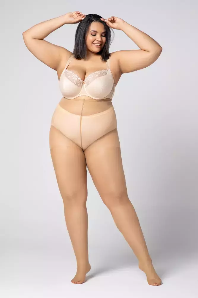 Fleischfarbene Strumpfhose