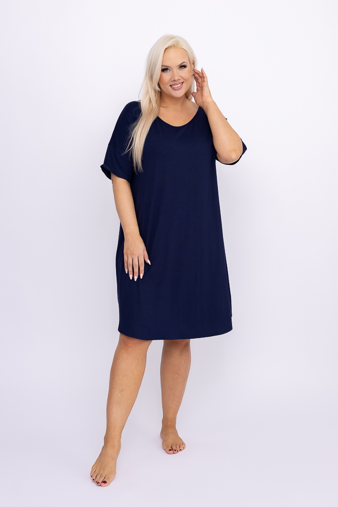 Camisón azul marino