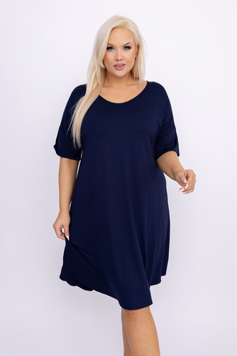 Camisón azul marino