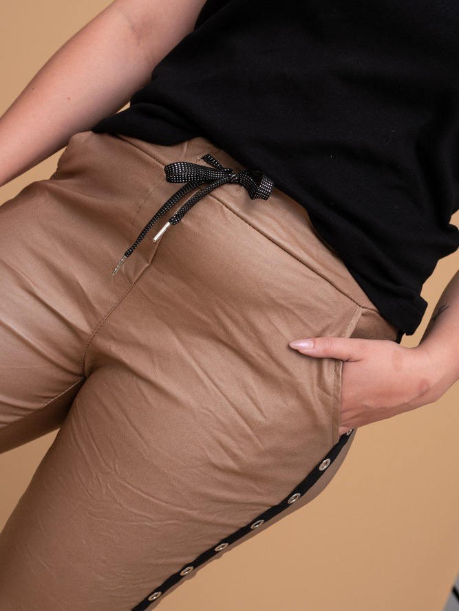  Beige IDOLA Pants Pattern 1