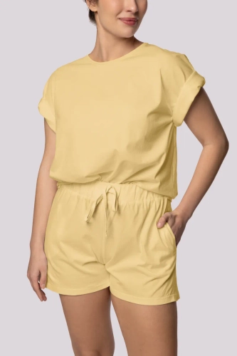 Yellow Pajamas with shorts