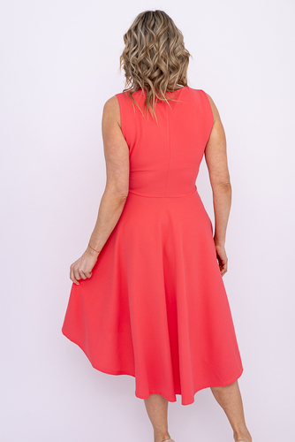 Koralowa Sukienka FORMINA