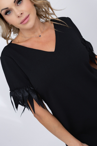 Fuchsia glitterkjole