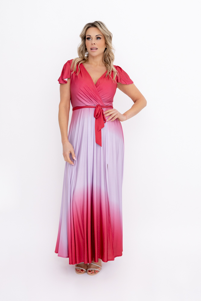 Rochie din brocart floarea porumbului