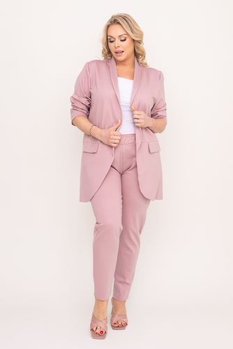 Pudroworóżowa Marynarka