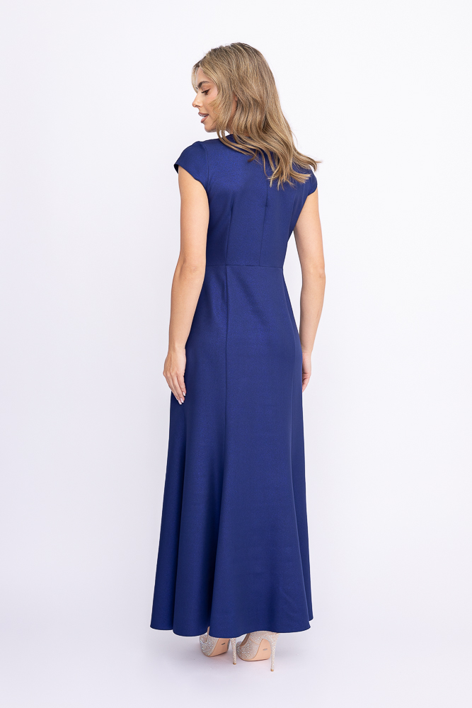 Robe bleu marine à paillettes