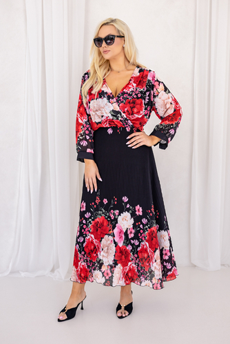 Sukienka plisowana KEMELI Wzór 12