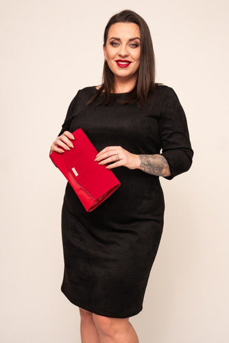 Robe ajustée noire