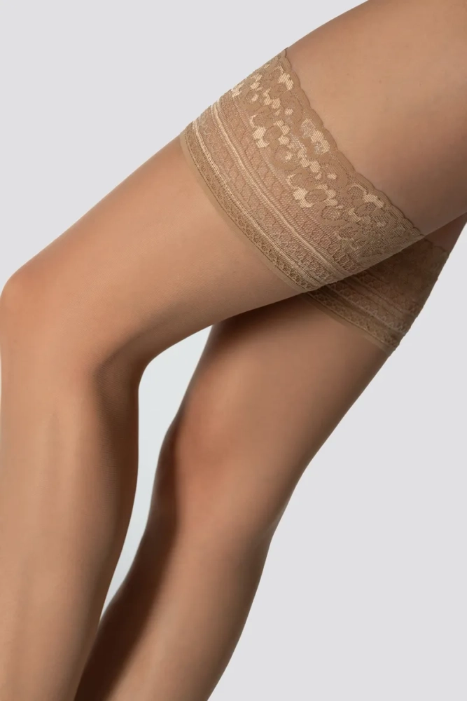  Pończochy samonośne 15DEN ANTYLOPA