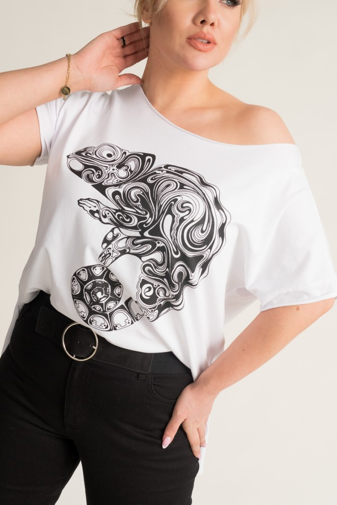 White CAMELTI Blouse