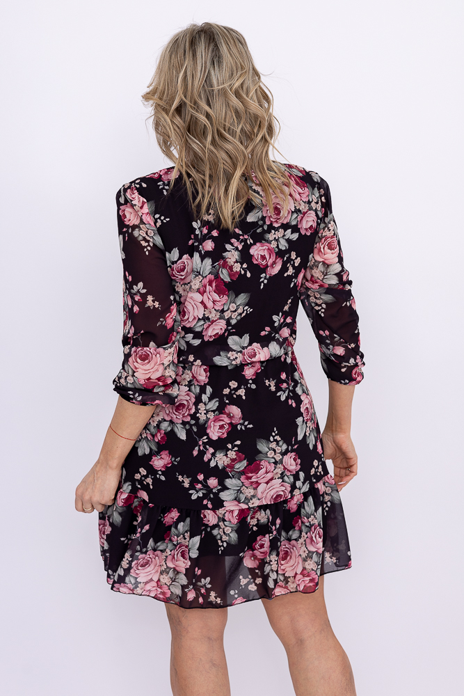 Chiffon-Kleid