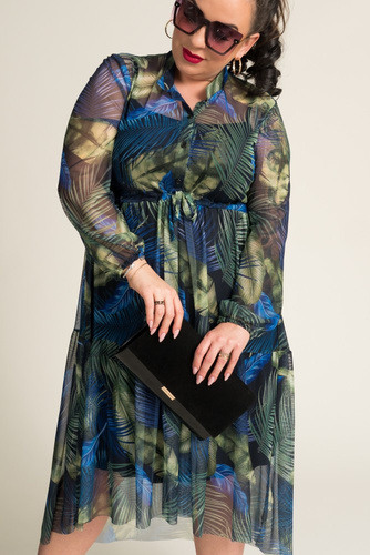 ROSALIA Mesh Dress Pattern 8