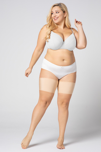 Silk anti-abrasion thigh bands