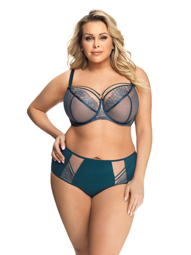 K496 soft knit bra green PARADISE 