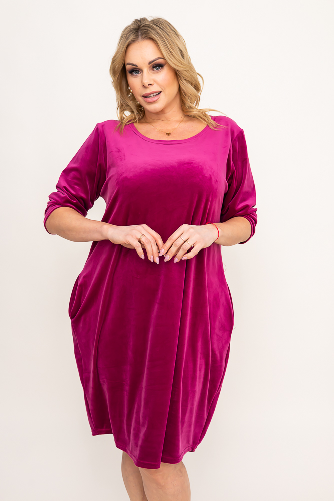 Vestido de terciopelo Heather