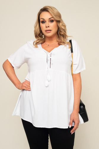 White CARLIN Blouse