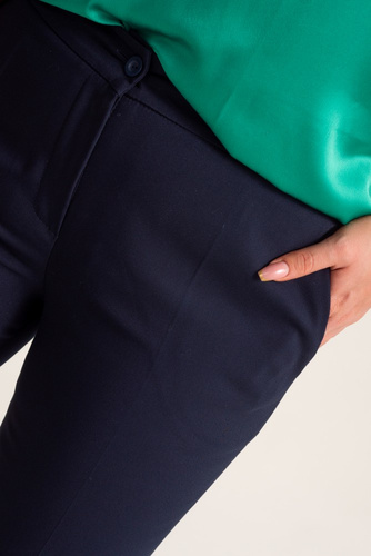 Navy blue TIGMO cigarette pants