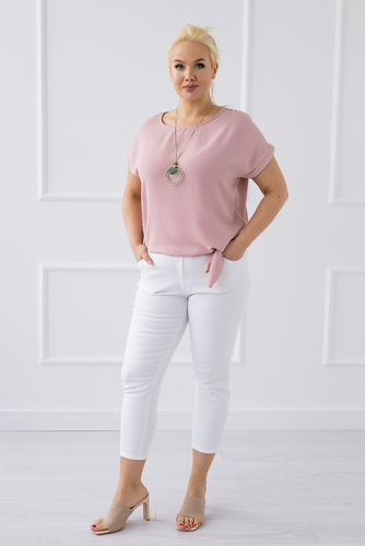 Pudroworóżowa Bluzka z wisiorkiem FAIRY