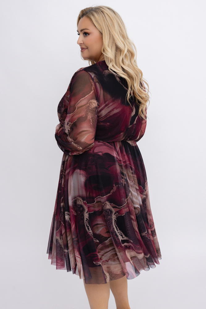  Sukienka siateczkowa Wzór 3