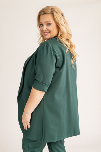 Butelkowozielona Marynarka