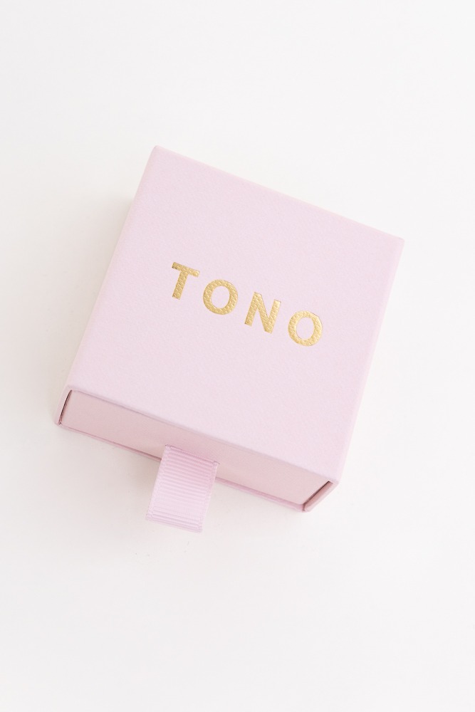 Pulsera de cuentas de acero rosa empolvado