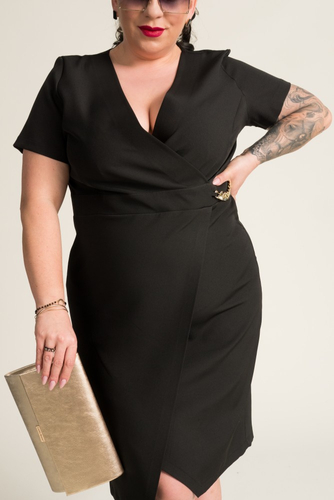 Rochie cu lanț negru