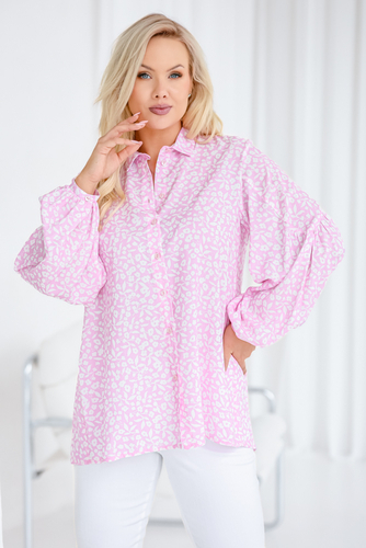 Camisa con mangas buff Wzór 11