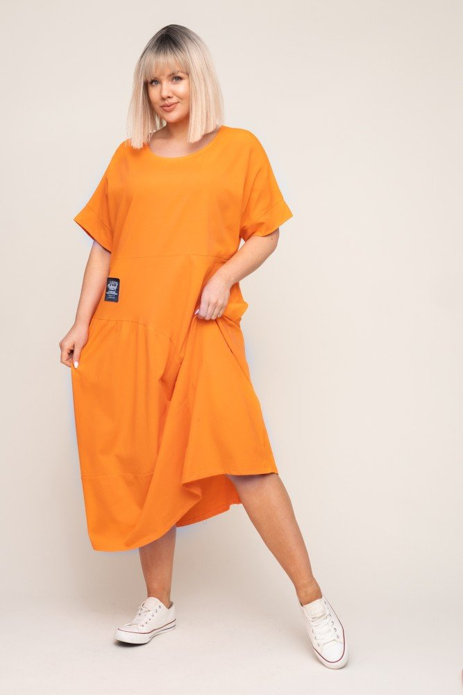 Orange GABORI Dress