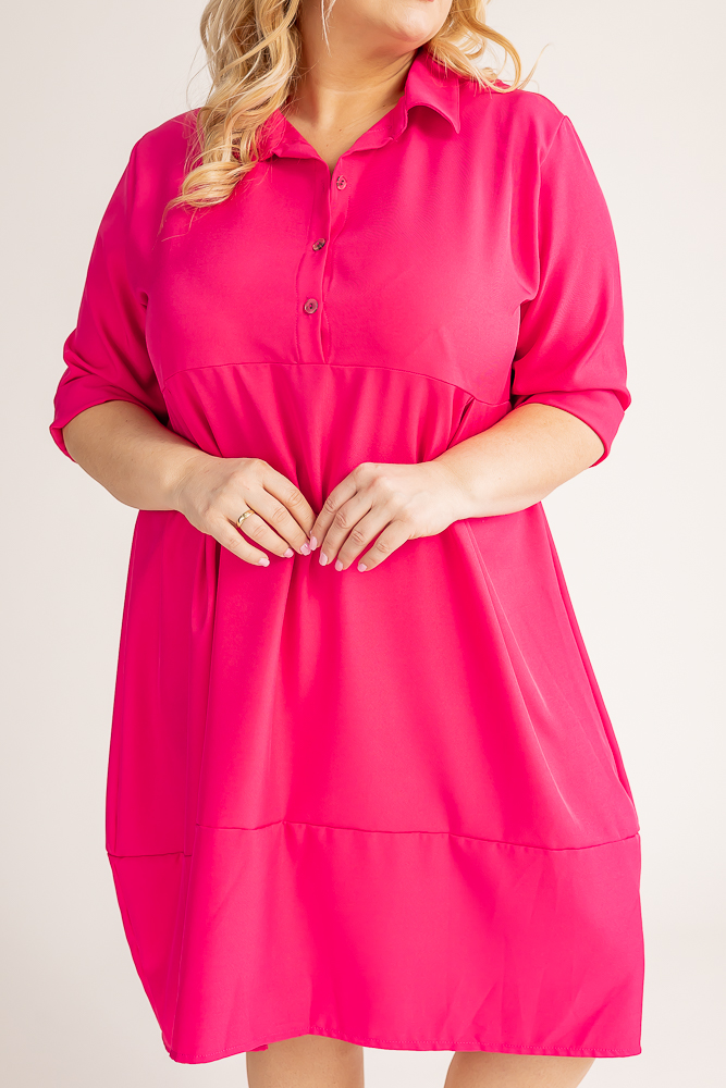 Vestido fucsia