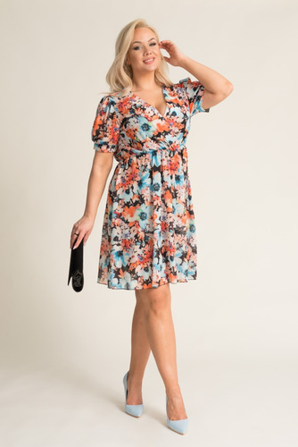 SENTIGA floral dress Pattern 3