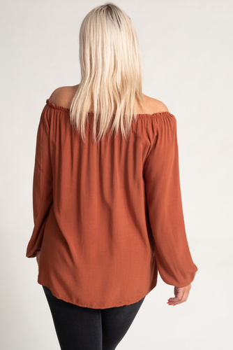 Brown VISKIO Blouse